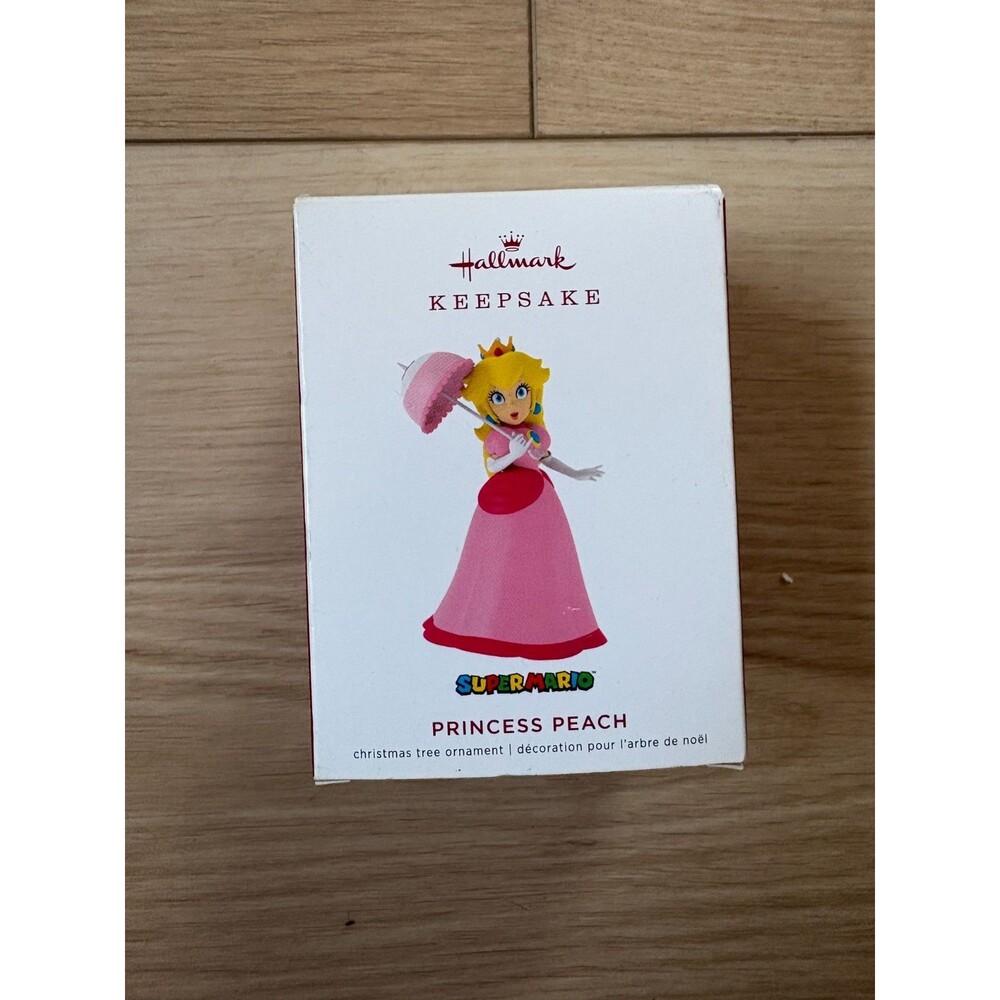 Hallmark Keepsake Christmas Ornament 2019 Nintendo Super Mario Princess Peach